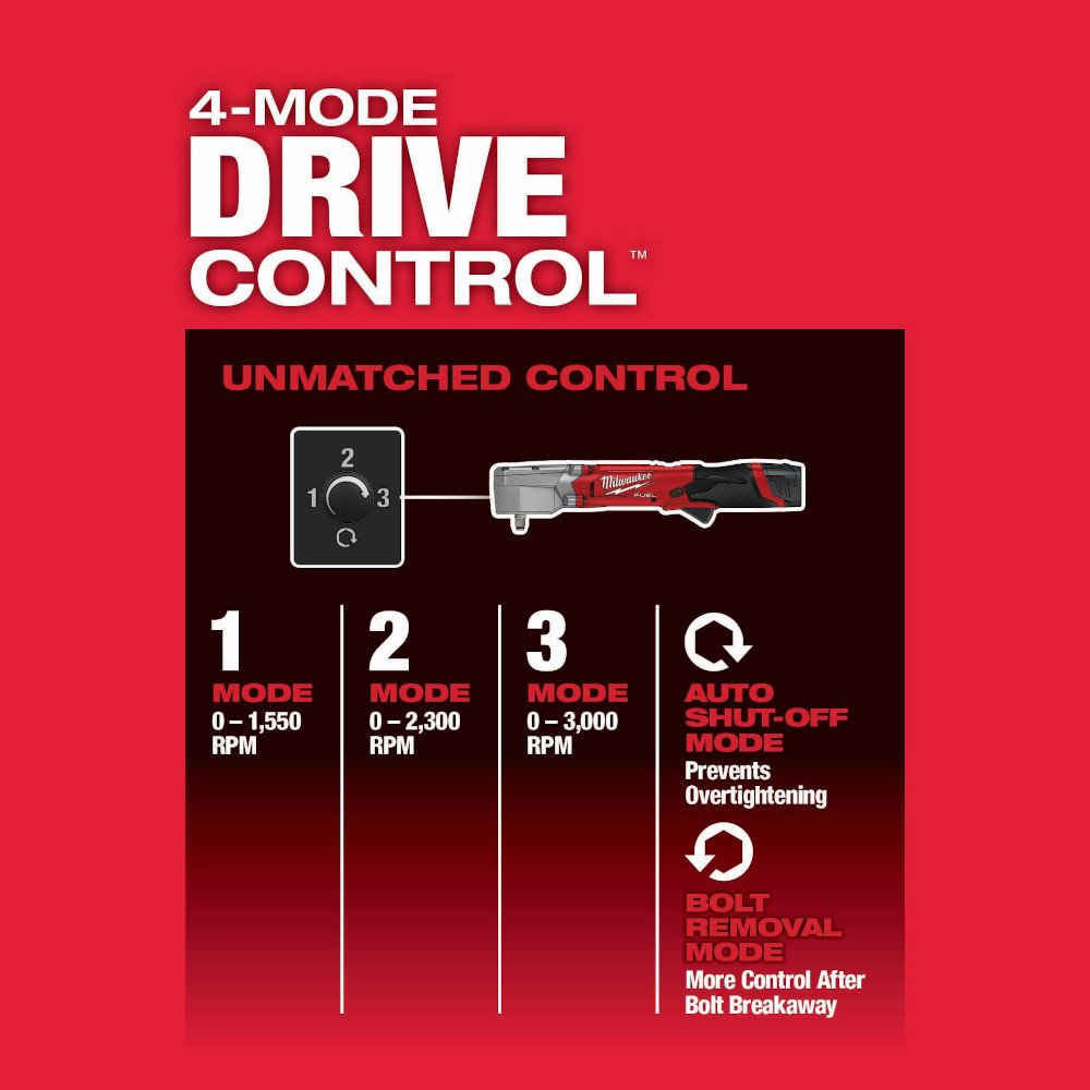 Milwaukee M12 3/8 Inch Right Angle Impact Wrench with Friction Ring (Tool Only) from Columbia Safety